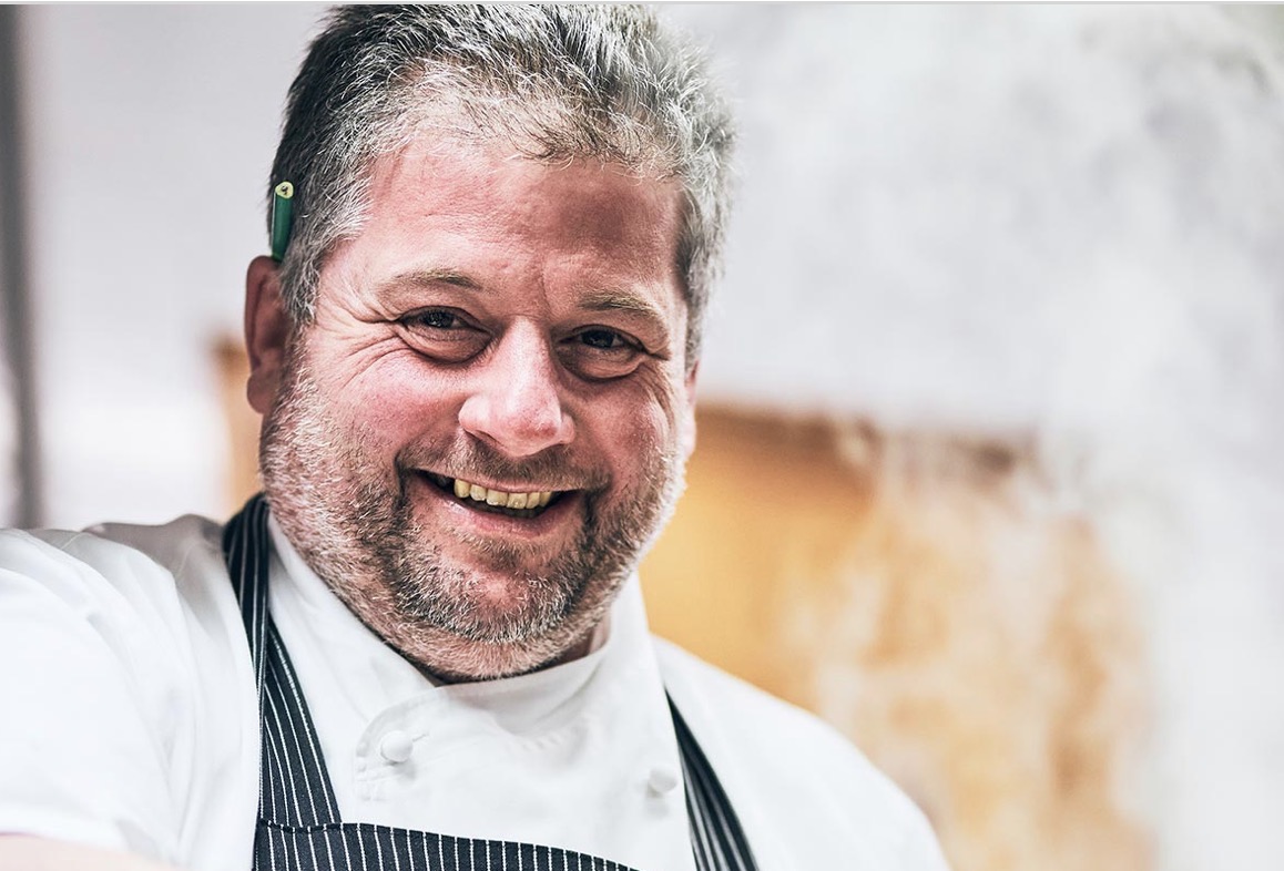 Schorsch, Wirt und Küchenchef im Almgasthaus Café Aibl